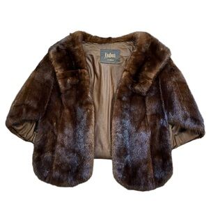 Vintage 1950’s Koslow’s of Fort Worth Brown Mink Stole